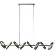 Hanglamp - Metaal - Charcoal - 8 Lichts - Lamp Hover