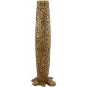 Vloerlamp Naturel Gerecycled Teakhout - 40x40x145cm