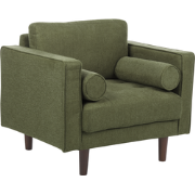 NURMO - Fauteuil - Donkergroen - Polyester