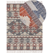 KALFA - Jute vloerkleed - Multicolor - 160 x 230 cm - Jute