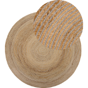 AKBELEN - Vloerkleed - Beige - 140 x 200 cm - Jute