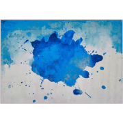 ODALAR - Laagpolig vloerkleed - Lichtblauw - 140 x 200 cm - Polyester