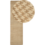 ARAPTEPE - Laagpolig vloerkleed - Beige - 80 x 300 cm - Jute