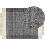 ATLANTI - Modern vloerkleed - Gebroken wit - 160 x 230 cm - Wol