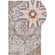 KATTAKKADA - Laagpolig vloerkleed - Beige - 150 x 230 cm - Polyester