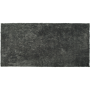 EVREN  - Shaggy vloerkleed - Donkergrijs - 80 x 150 cm - Polyester