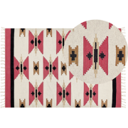 GARNI - Vloerkleed - Meerkleurig - 160 x 230 cm - Katoen