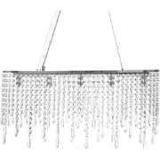 CALVELLE - Kroonluchter - Zilver - Ijzer