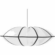 GUASARE - Hanglamp - Wit - Nylon