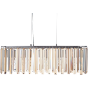 MANDEO - Kroonluchter - Zilver - IJzer