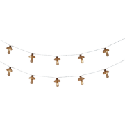 LED stringlights d6l140 cm bruin/warm wit