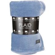 Famke fleece plaid l. blue - l180xw130cm