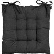 Paddy chair cushion black - l46xw46xh7cm