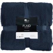 Bronte fleece plaid d. blue - l200xw150cm