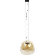 Hanglamp Amber Glas - 1-Lichts - 48x48x150cm - Drift Glass XL