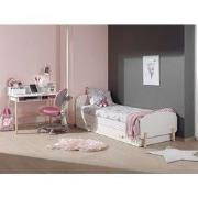 LUCEVI - Kiddy bed + Rolbed + Bureau - Wit - 90x200 cm
