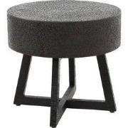 Salontafel Zwart/Brons Metaal - Ø50x47cm - Bulky Ferro