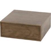 Nachtkastje Bruin Acaciahout - 35x35x14cm - Frame
