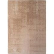 JOY Effen Soft Vloerkleed – 100% Polyester – Anti-Slip - Beige- 60x100...