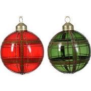 Kerstbal glas d8 cm a2 LXXXI kerst