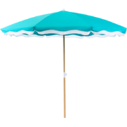 SESTRIERE - Tuinparasol - Turqoise - 232 cm - Polyester