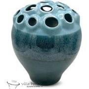 Villa Pottery  Blauwe schaal vaas  - H33
