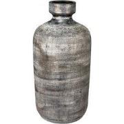 HS Potterie Kruik Fles Miami Zwart - Cement - H40