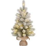 Black Box Trees Nagoya Kunstkerstboom in Jute met LED Verlichting en T...