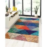 Talamone Modern Kleurrijk Multi vloerkleed - - 80 X 150 CM