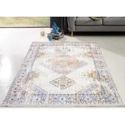 Hana Vintage Indoor & Outdoor Crème / Multi vloerkleed - Wasbaar - 80 ...