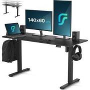 Flowsense Zit Sta Bureau - Verstelbaar Elektrisch Bureau - 140 x 60 cm