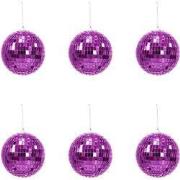 Christmas Decoration -  Christmas Hanger - Discoball - Foam - Set of 6...