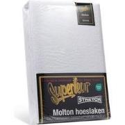Superieur Molton Matras Hoeslaken - 200x200 cm - Ook Geschikt Voor 210...