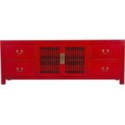 Fine Asianliving Chinese TV Kast Rood Lucky Red - Orientique Collectie