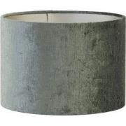 Cilinder Lampenkap Gemstone - Antraciet - Ø30x21cm