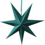Papieren Ster C Velvet Blauw - 60 cm