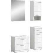 Badkamercombinatie 4-Delig Met Spiegel