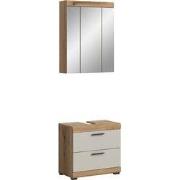 Scout badkamercombinatie kasjmier mat MDF TZ Evoke Oak NB