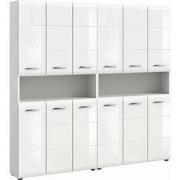 Badkamermeubelset Ice, 2-delige set inclusief multifunctionele kast, w...