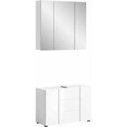 Badkamerset Vira in wit hoogglans