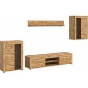 MID.YOU Woonwand Eik Wotan / Jam Woonkamercombinatie Wotan Eik