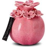 Villa Pottery  Roze Bloemenvaas Patricia - 19x19x20