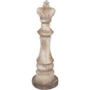 Clayre & Eef Decoratie Ornament Ø 17x51 cm Beige Keramiek