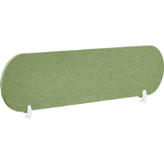 SPARKY - Bureauscheidingswand - Groen - 160 x 40 cm - Polyester