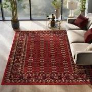 Marrakesh Gabbeh Oosters Vloerkleed Rood – Laagpolig Tapijt- 300x400CM