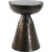 Bijzettafel Pasja - Antiek Brons - Ø39.5cm