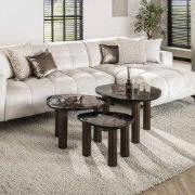 Hoyz Collection - Salontafel Eclipse M - Koper Antiek Finish