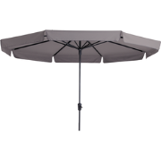 Madison stokparasol Syros luxe taupe 350 cm.