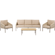 MURATO - Loungeset 5-zits - Beige - Aluminium