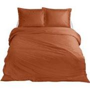 Ten Cate Premium Katoensatijnen Dekbedovertrek 200x200/220 - Spice